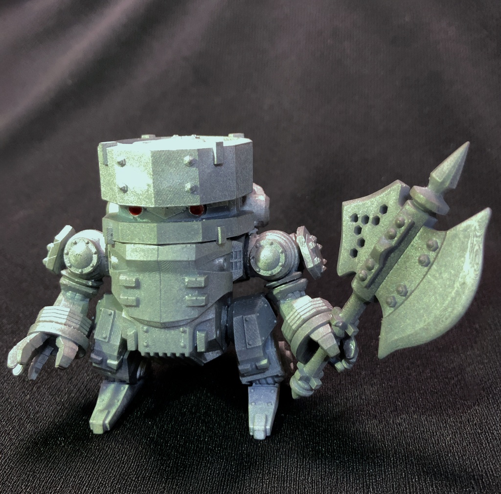 ゴーレム鎧機人 B型 3Dプリンタ出力品組み立てキット