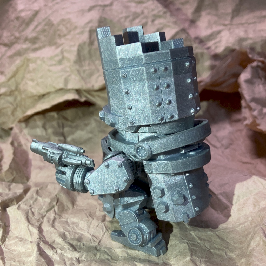 ゴーレム鎧機人D型 3Dプリンタ出力品組み立てキット