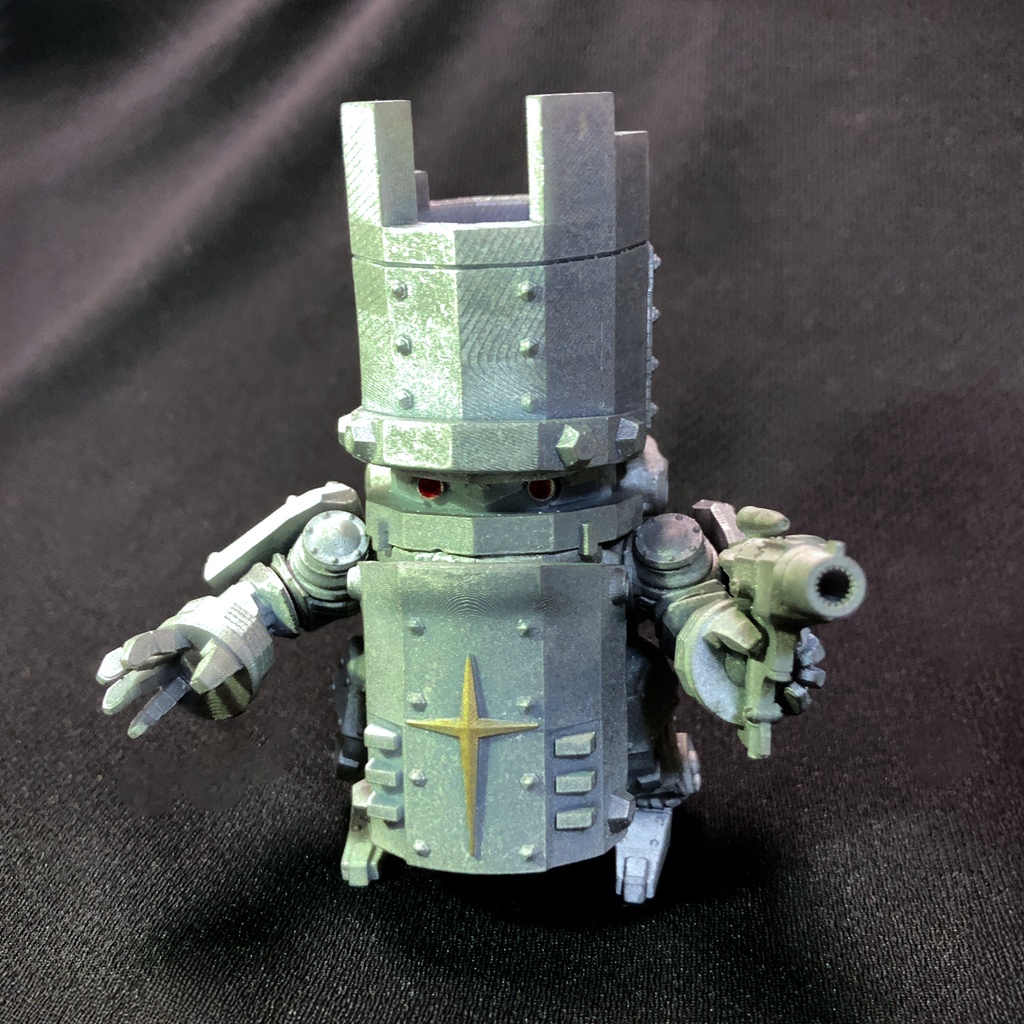 ゴーレム鎧機人D型 3Dプリンタ出力品組み立てキット