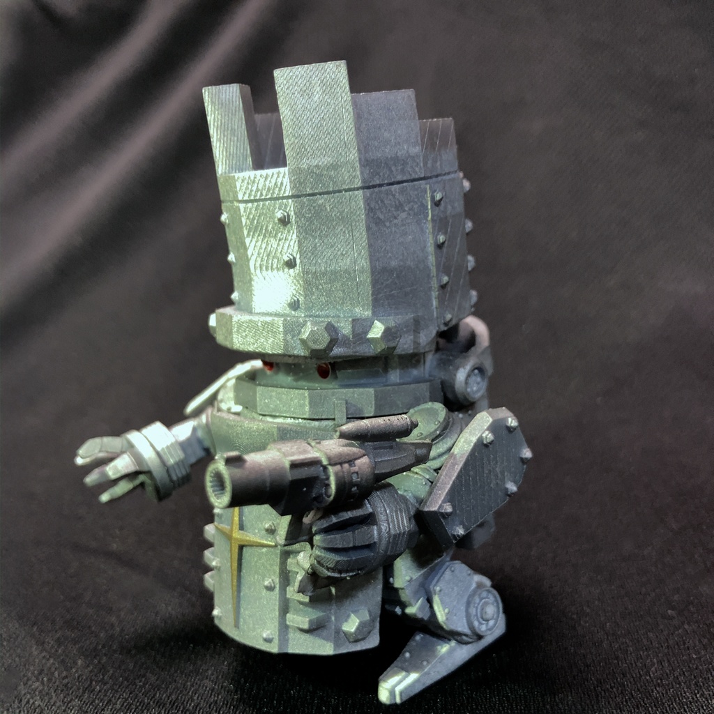 ゴーレム鎧機人D型 3Dプリンタ出力品組み立てキット