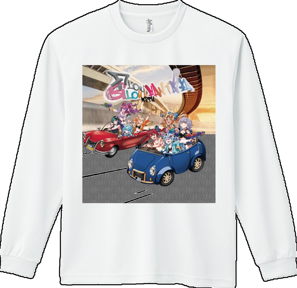 FLOWGLOW with FANTASIA 長袖Tシャツ Lサイズ