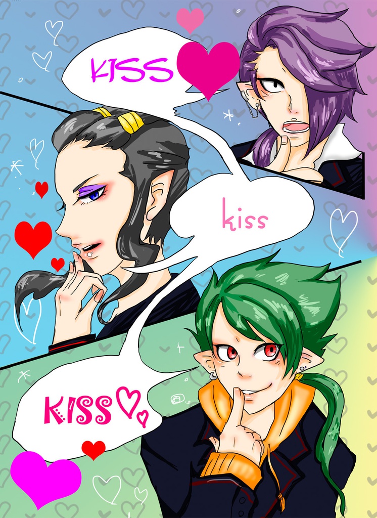 KISS KISS KISS（稲妻/ザナドメ漫画）