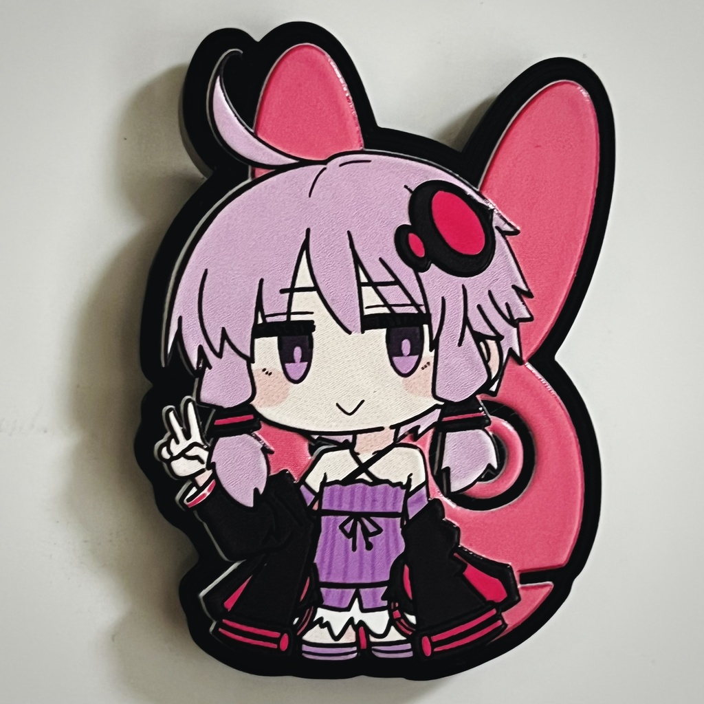 結月ゆかりV(⩌v⩌)マグネット
