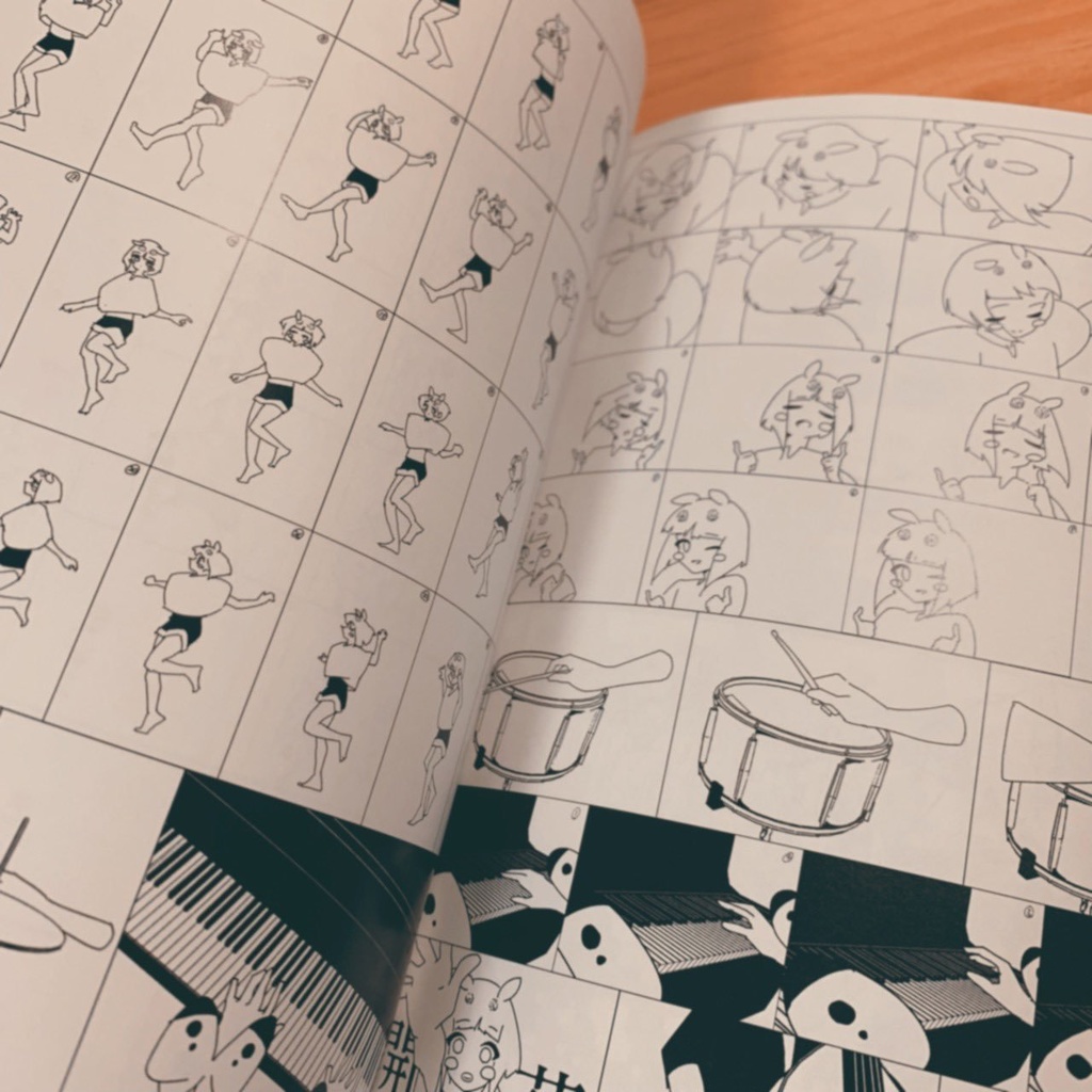 螟上?邨ゅo繧×長江春芳・アニメーションMV 原画集(56P)