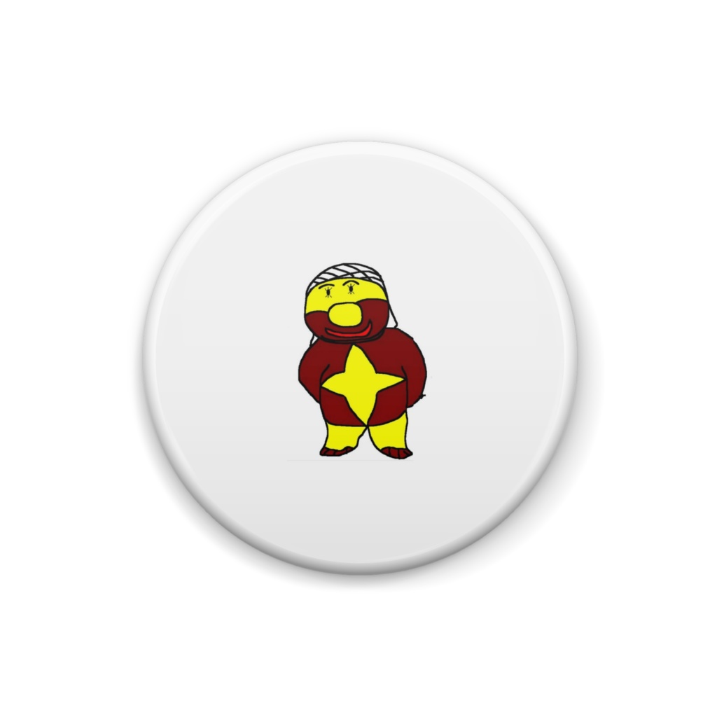 天津飯バッジサウジアラビアver(オリジナル版)