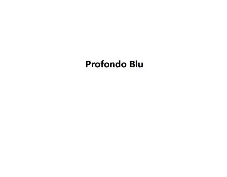 Profondo Blu