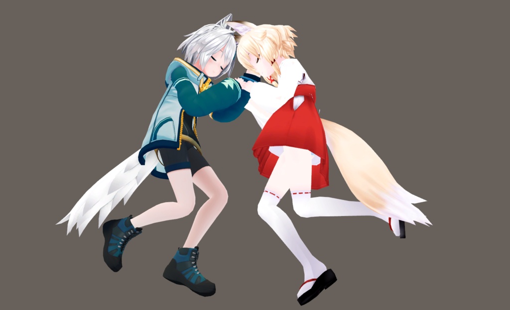 添い寝アニメーション VRChat想定