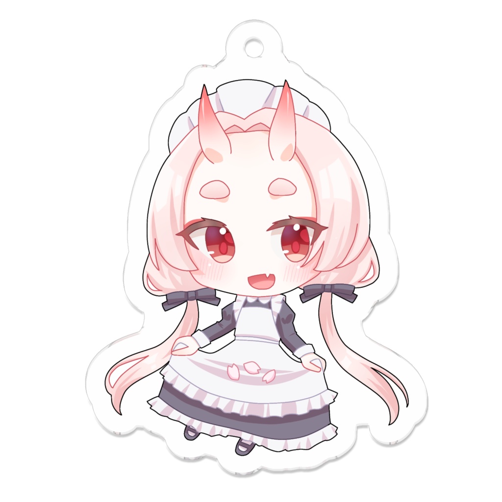 オオエノミヤ（メイド）　アクリルキーホルダー