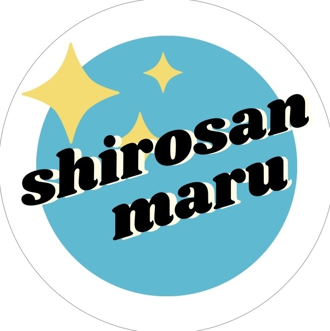 しろさん。ロゴ①