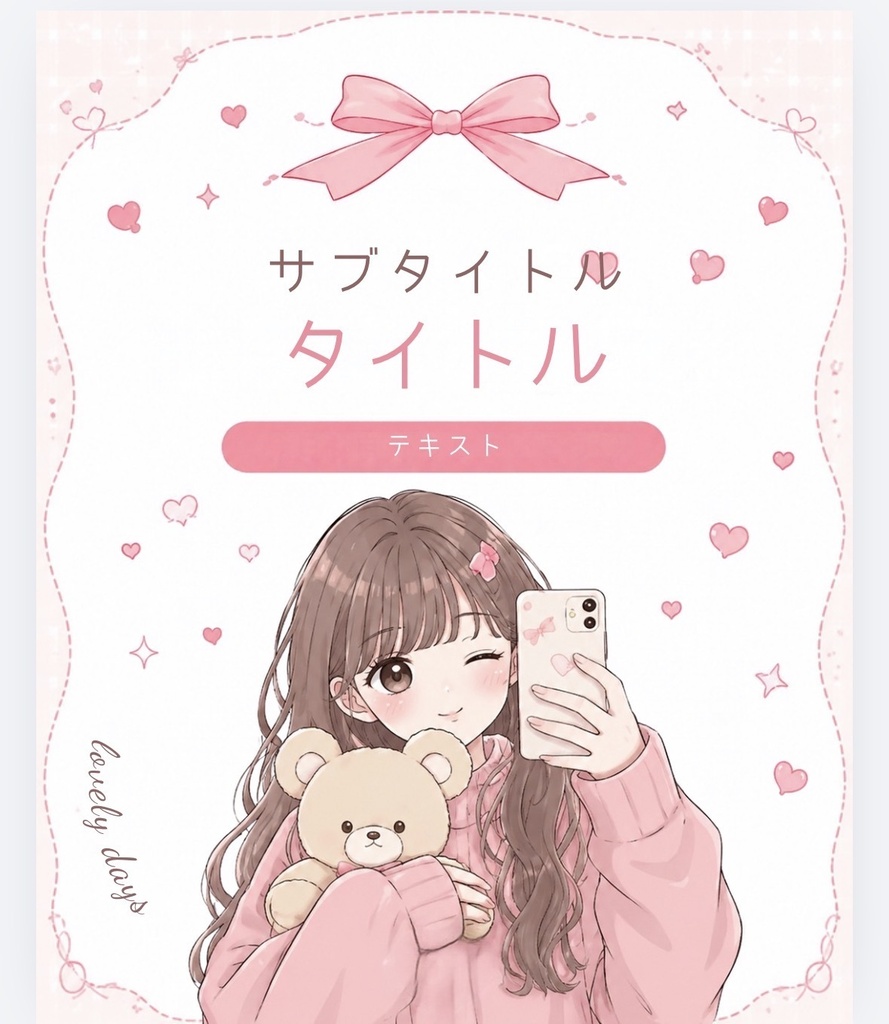 Instagram用テンプレート