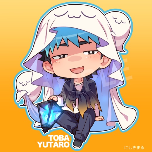 【ふたご創作】戸葉勇太郎(ハロウィン)_アクリルキーホルダー