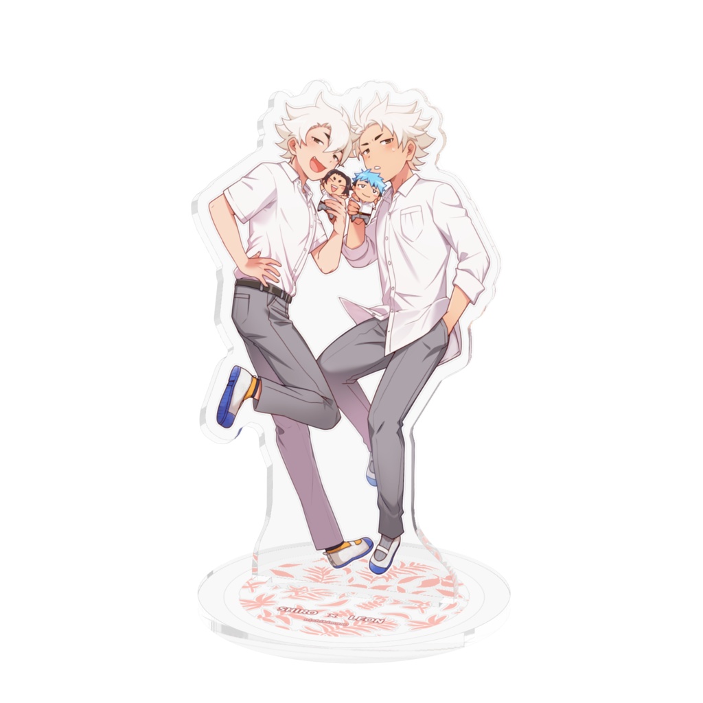 【ふたご創作】士熊兄弟_アクリルフィギュア