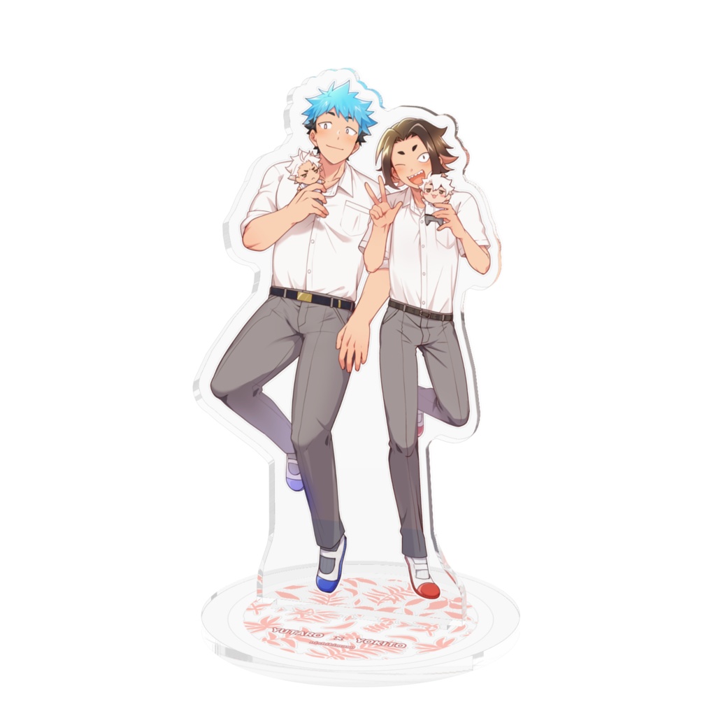 【ふたご創作】戸葉ヨッキ_アクリルフィギュア