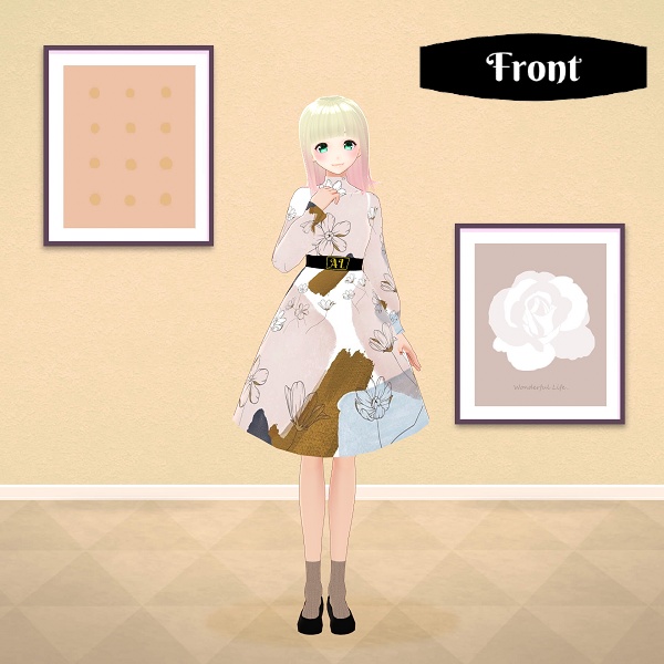 【無料/Free】VRoid用 ワンピーステクスチャ pictorial