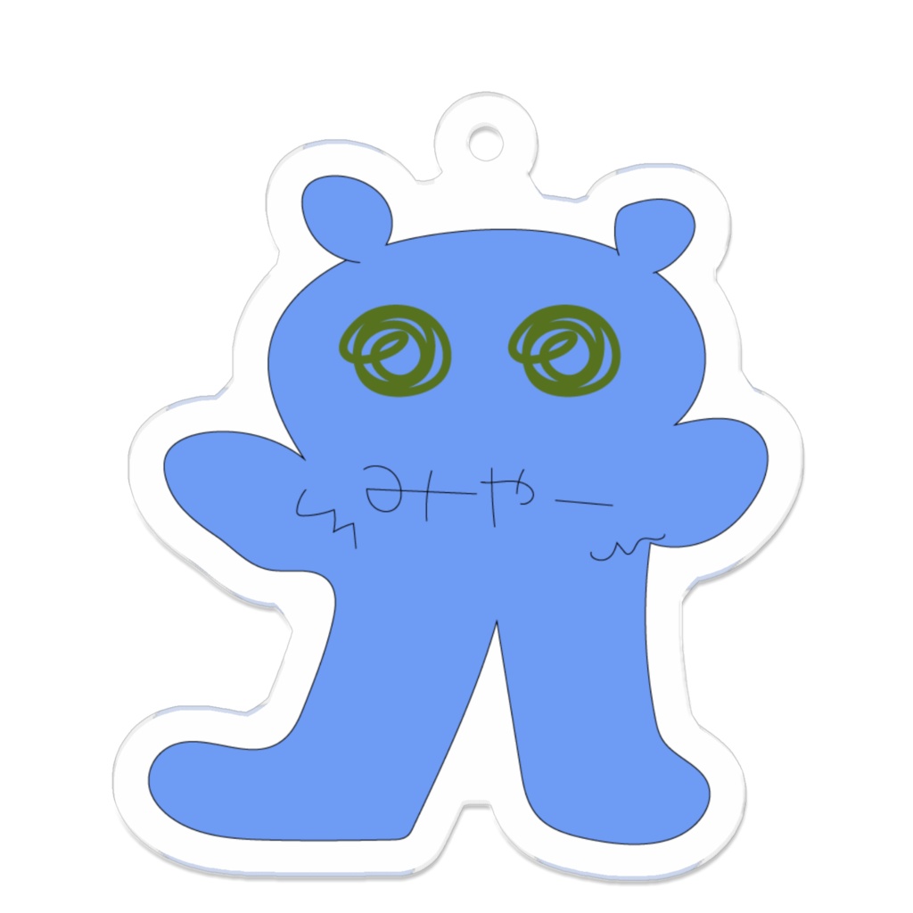みゃーのアクキーブルー