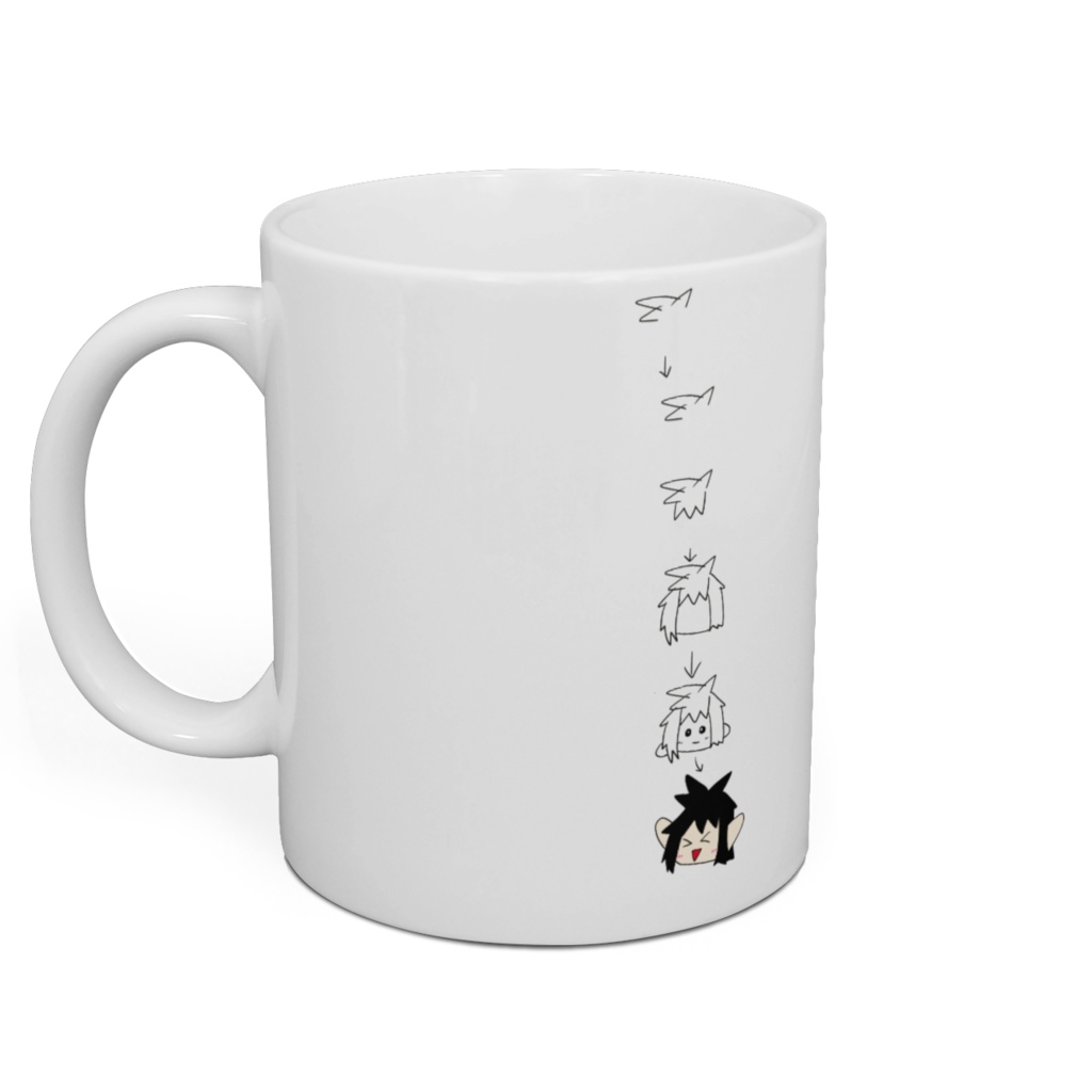 はやくぇのあったけぇマグカップ