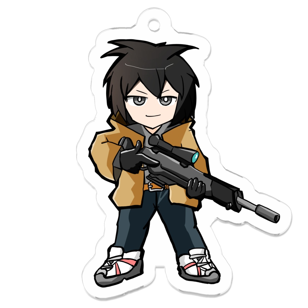 ダークサイドアクリルキーホルダー