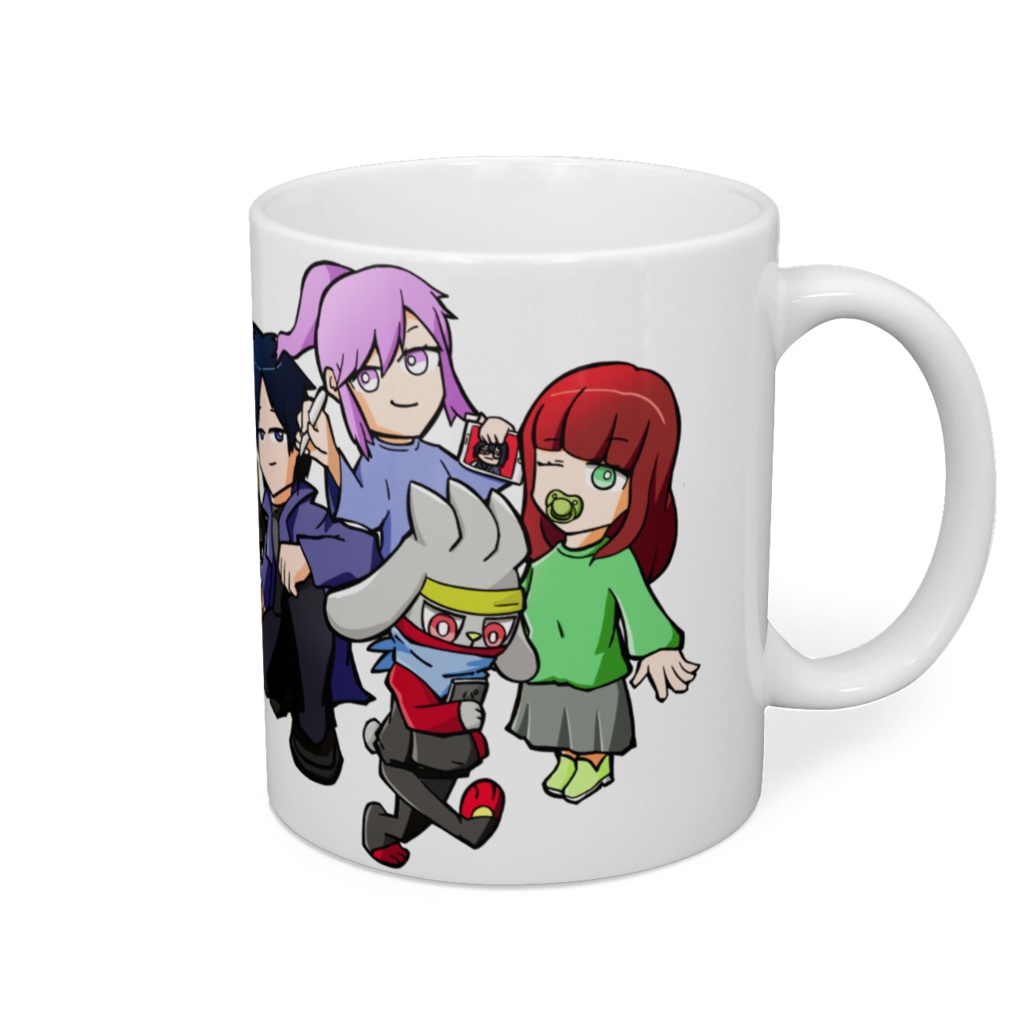 けちゃファミダークサイドマグ