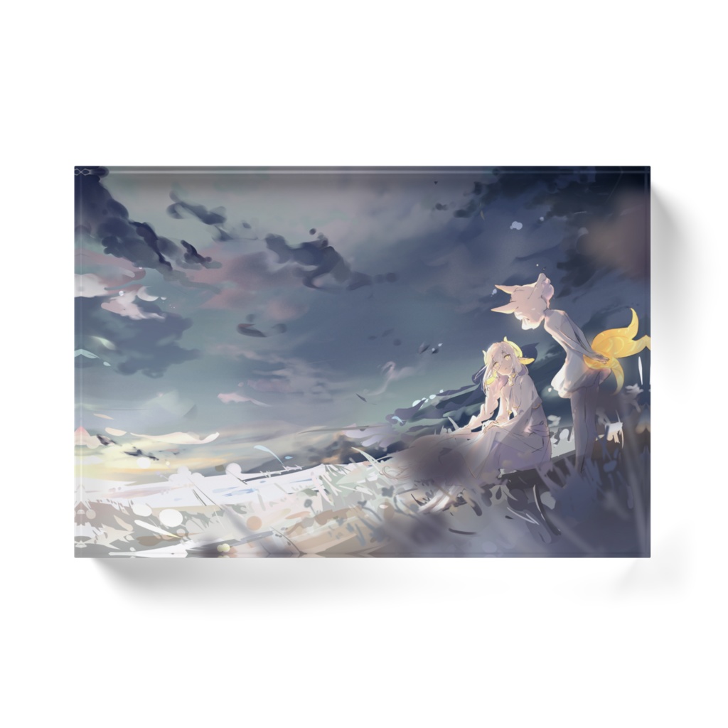 白透アクリルブロック