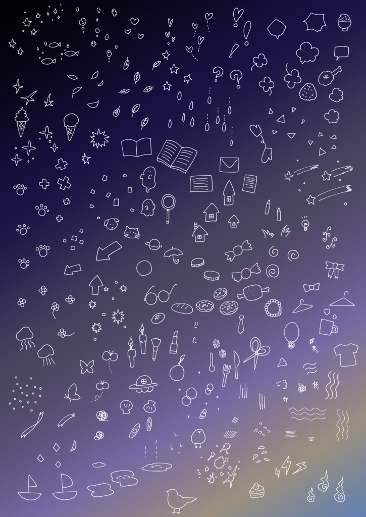 【無料】らくがき素材