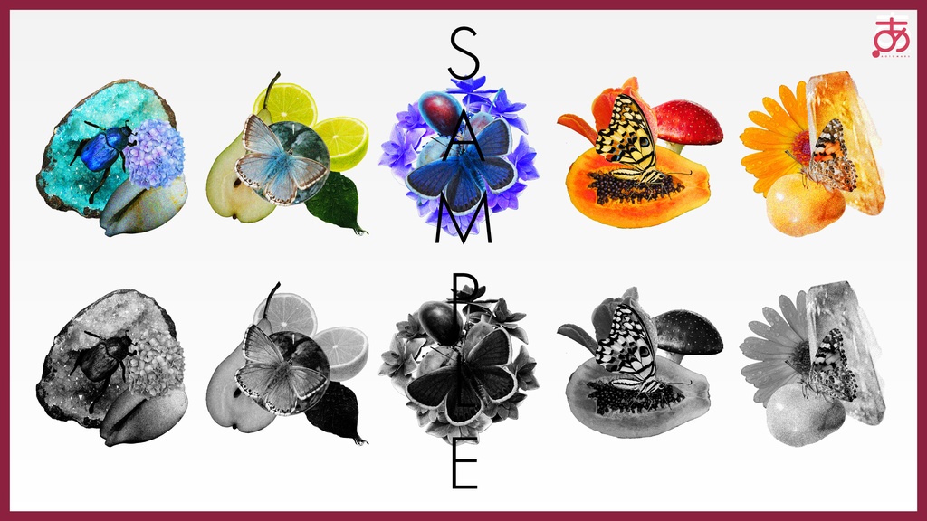 【無料/有償】ココフォリア用コラージュ素材