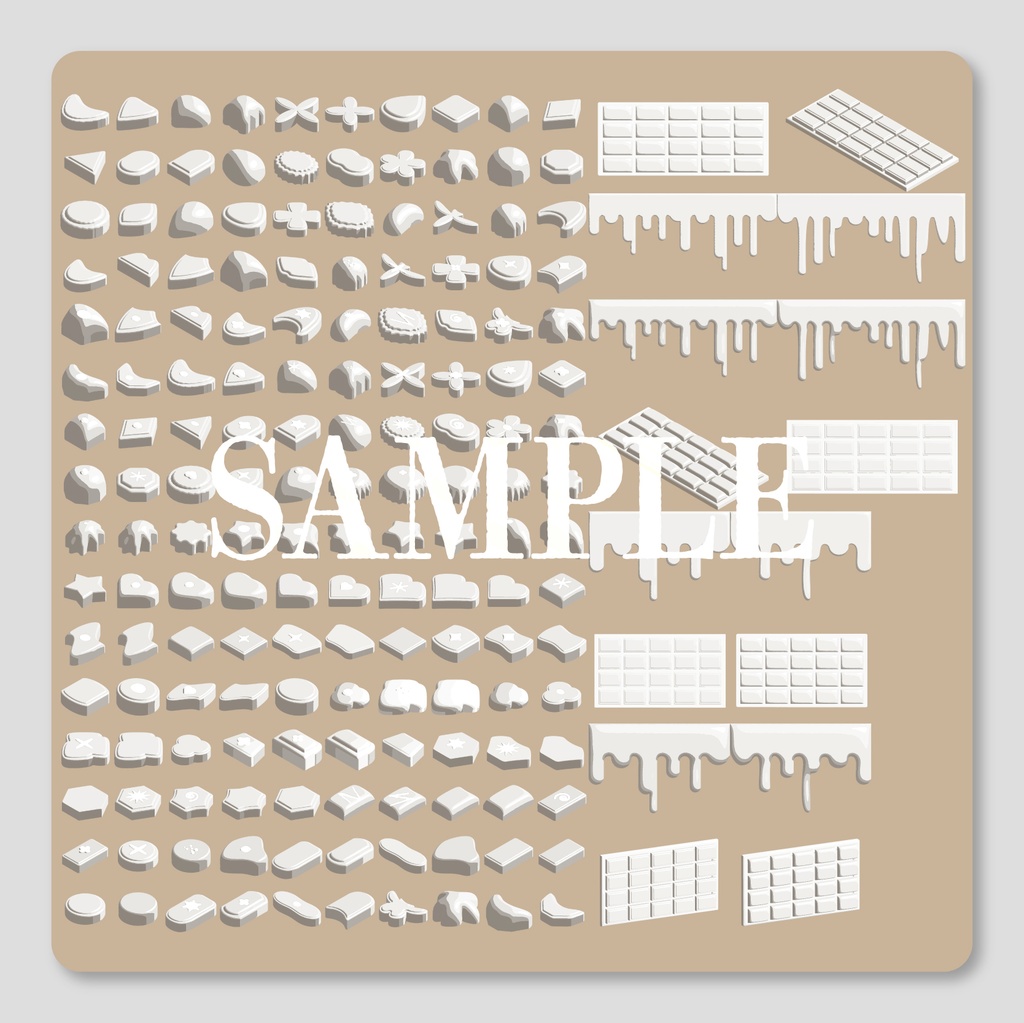 【🍫𝐒𝐀𝐋𝐄🍫】【無料/有償】手書き風 バレンタインチョコ素材