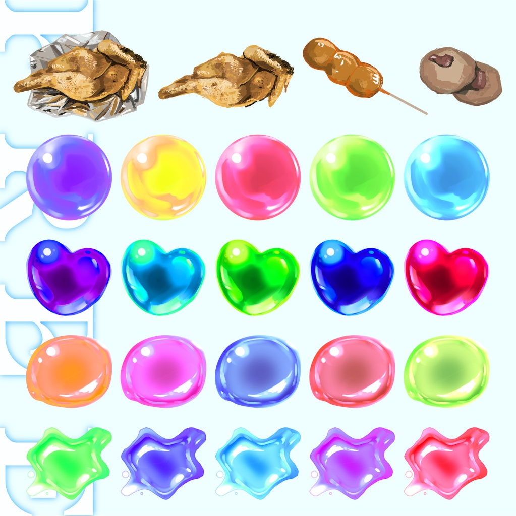【無料】ショップフォロワー2000user突破記念/素材配布