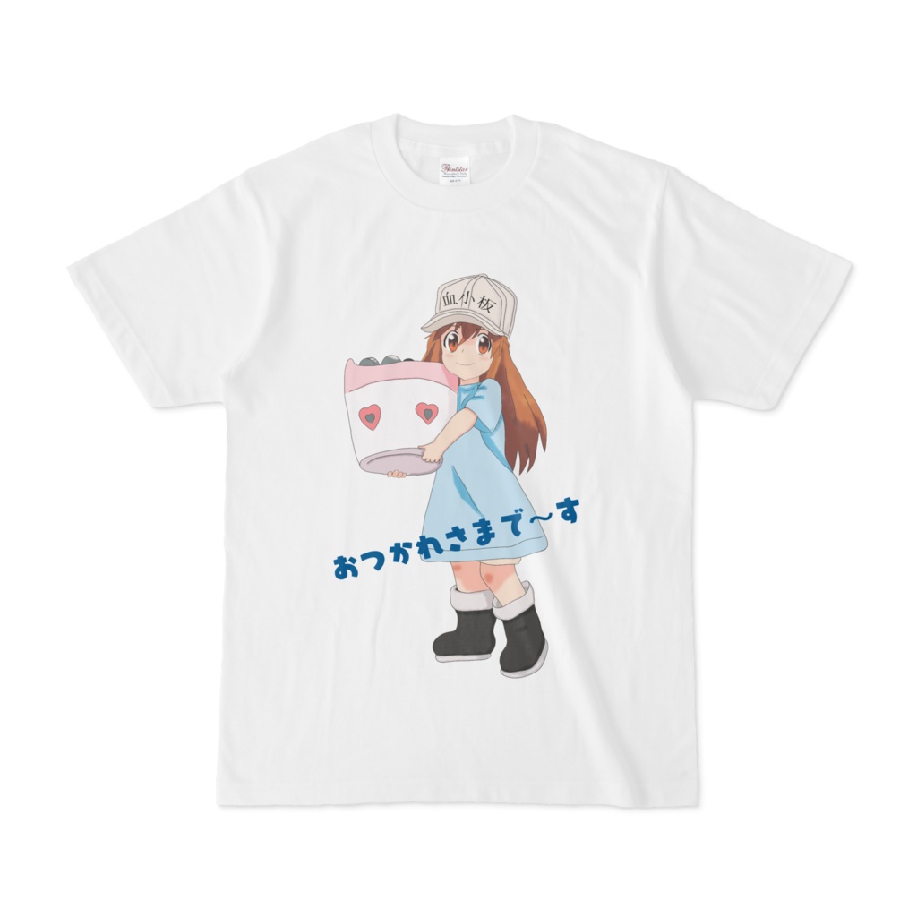 血小板ちゃんtシャツ のらねこbooth Shop Booth