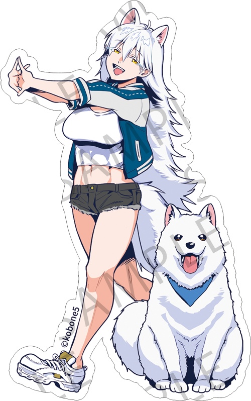 犬ステッカー(4種)