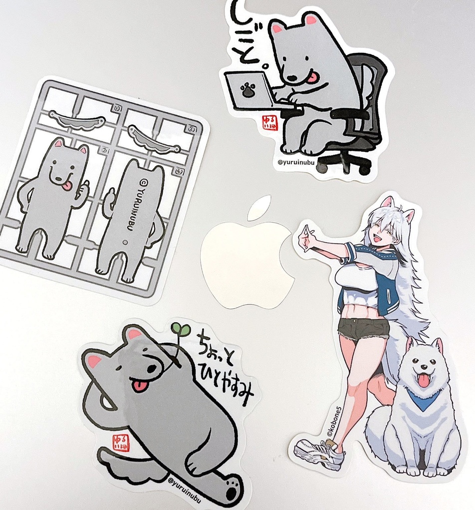 犬ステッカー（4種）