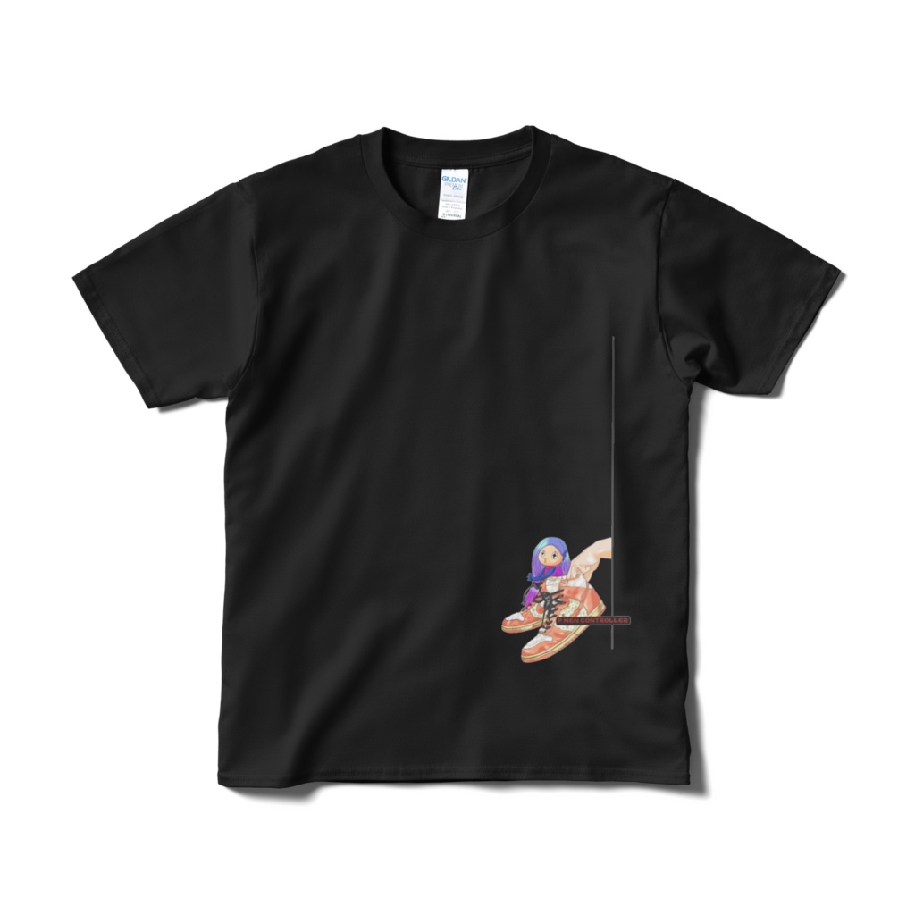 スニーカーとアマビエ様【黒】①