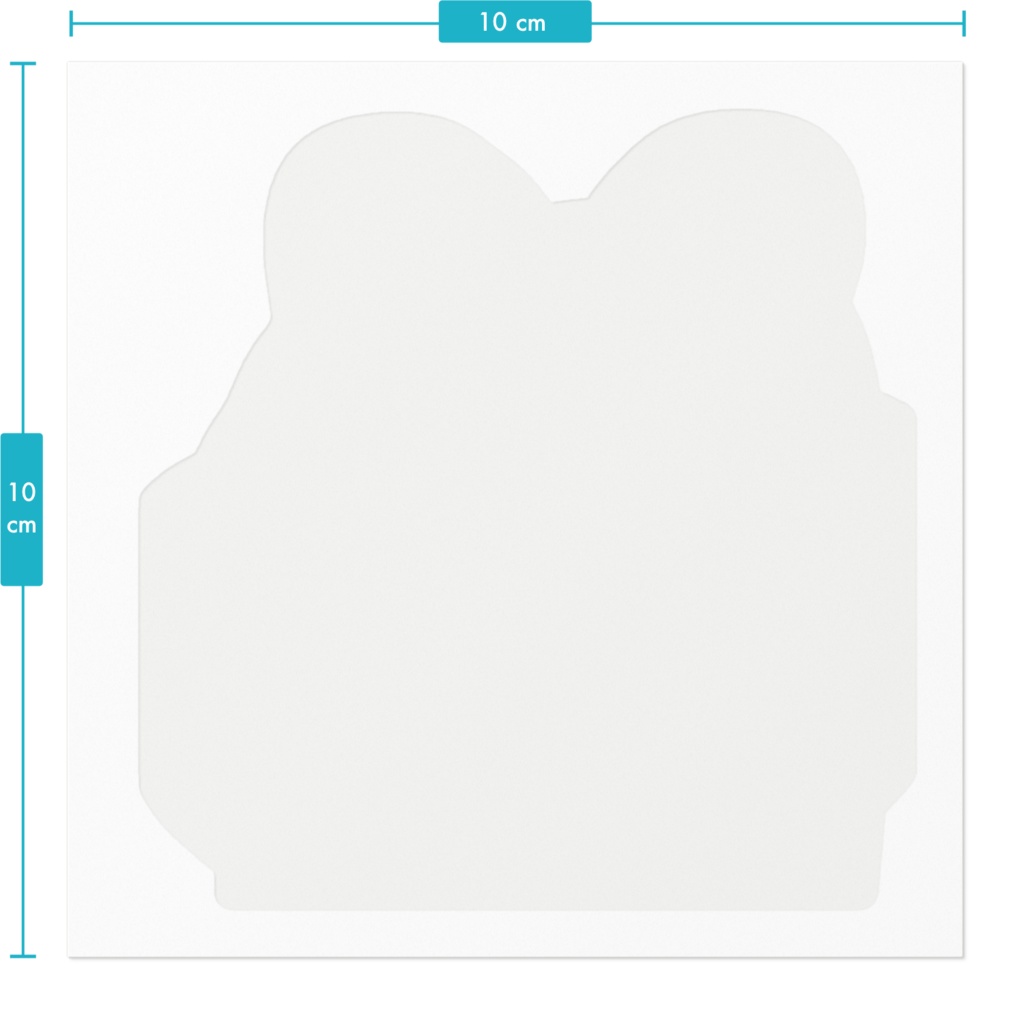 わたしのあしステッカー