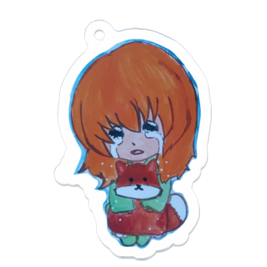 ぽこちゃんとみこちゃん アクリルキーホルダー