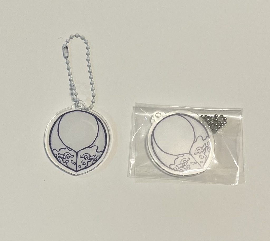 神フォス（第七形態）のアクリルキーホルダー