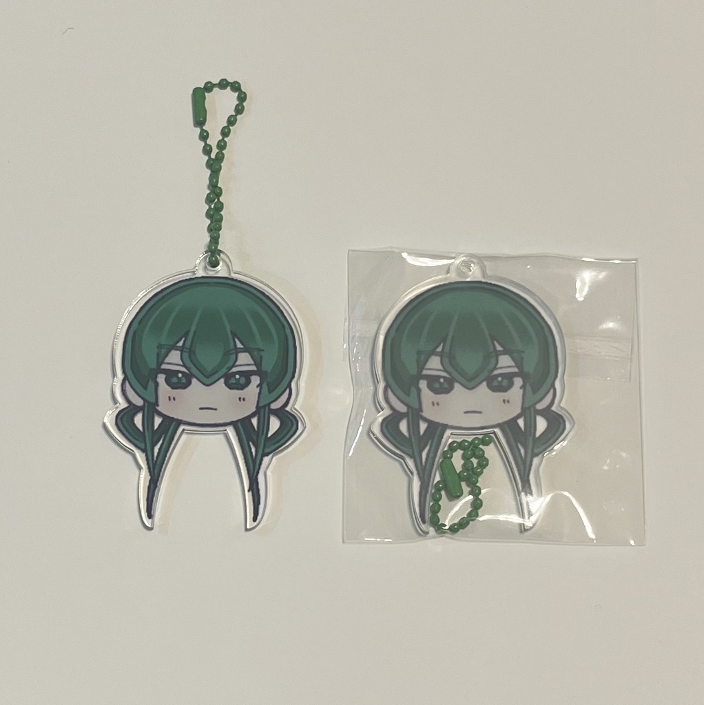 ジェードのアクリルキーホルダー