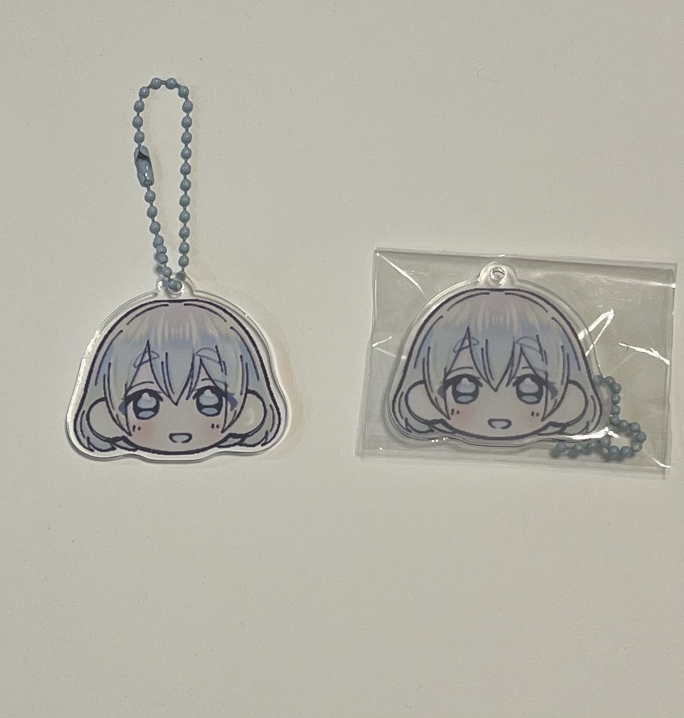 ダイヤモンドのアクリルキーホルダー