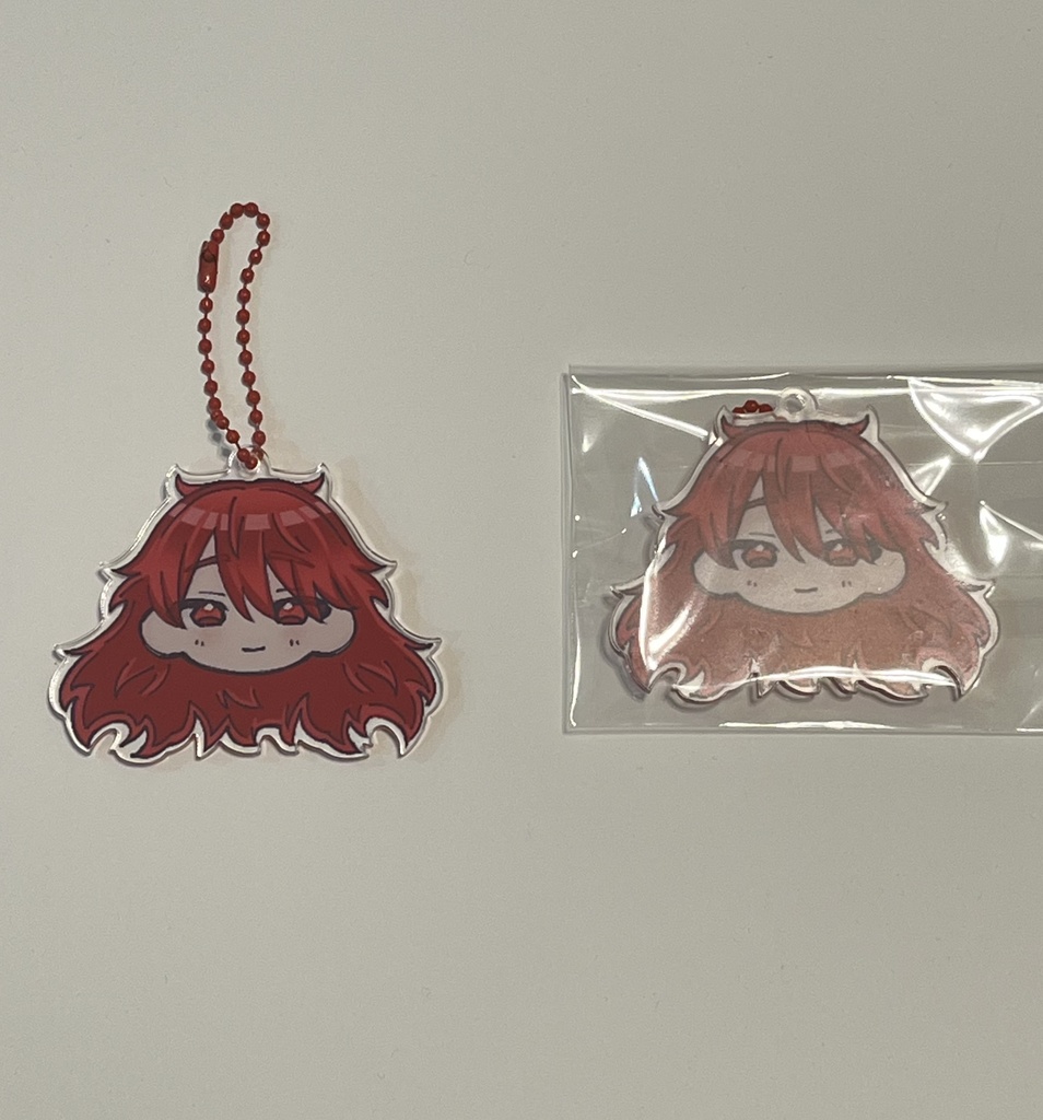 パパラチアのアクリルキーホルダー