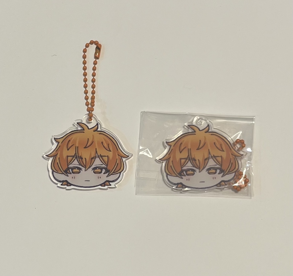 ジルコンのアクリルキーホルダー