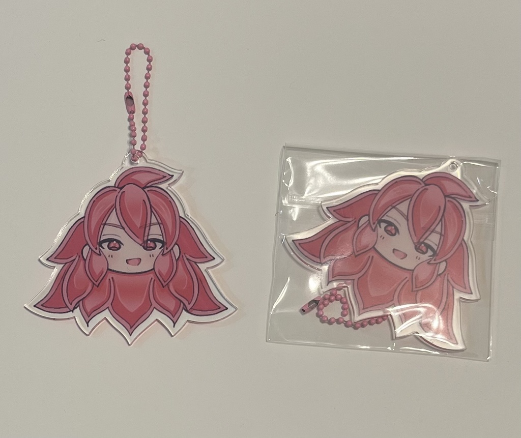 モルガナイト（旧）のアクリルキーホルダー