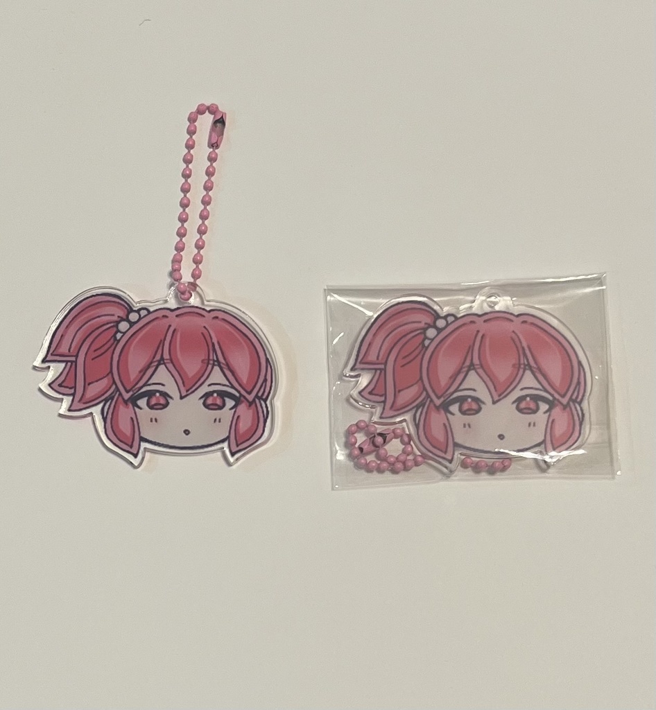 モルガナイト（新）のアクリルキーホルダー