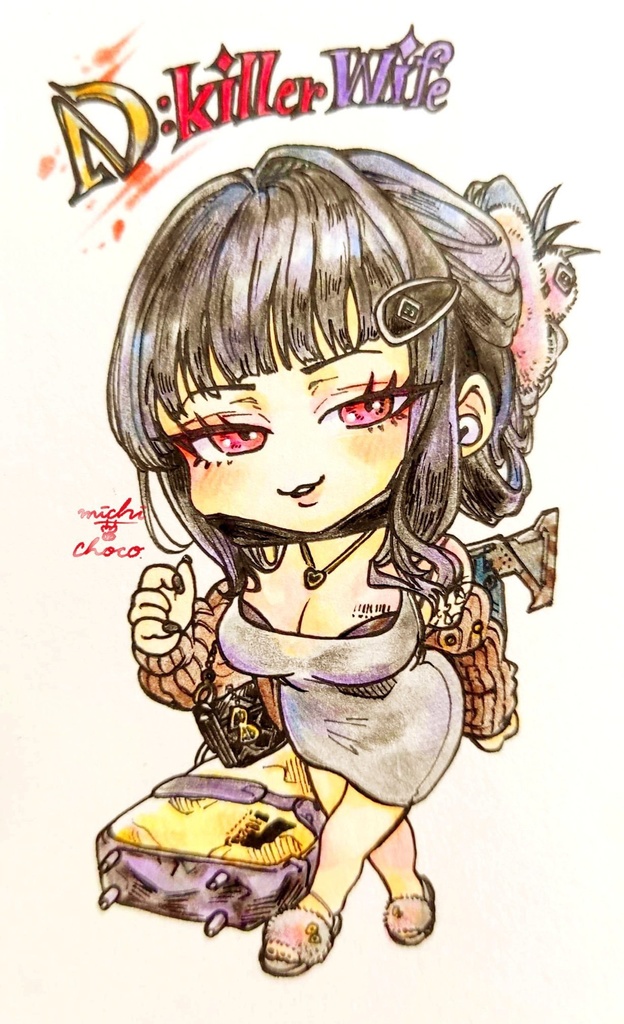 【勝利の女神:NIKKE】嫁D ミニ原画