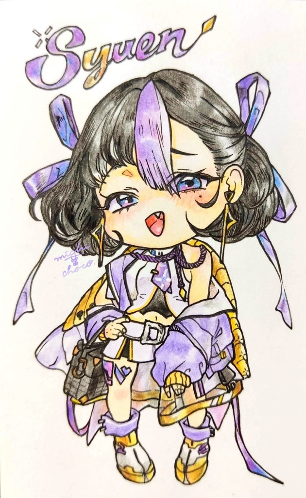 【勝利の女神:NIKKE】シュエン ミニ原画