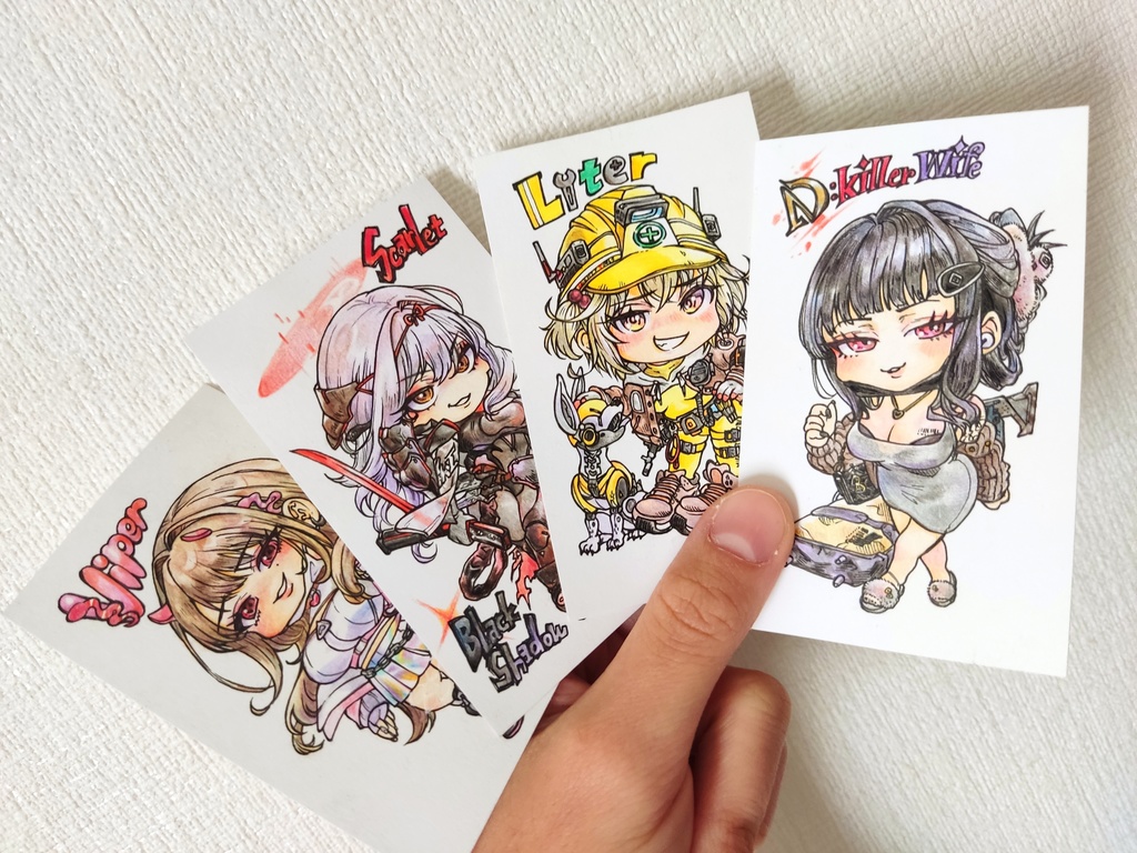 【勝利の女神:NIKKE】シュエン ミニ原画