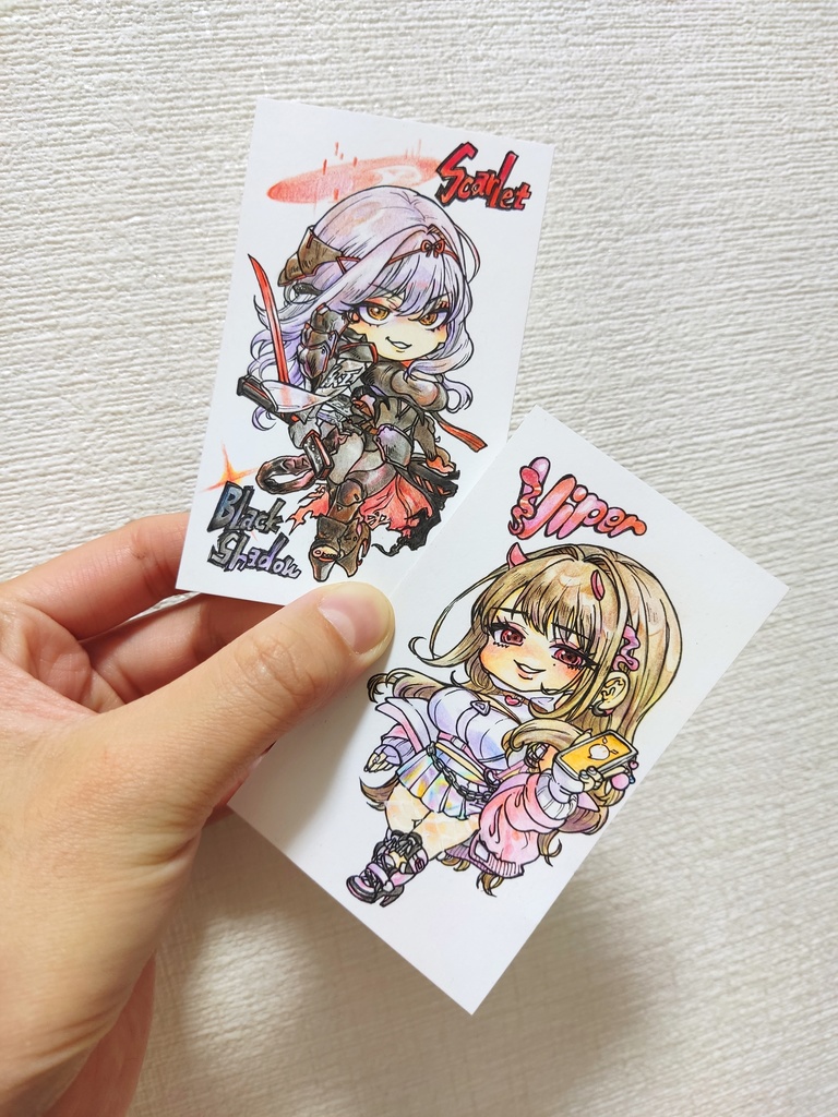 【勝利の女神:NIKKE】バイパー ミニ原画