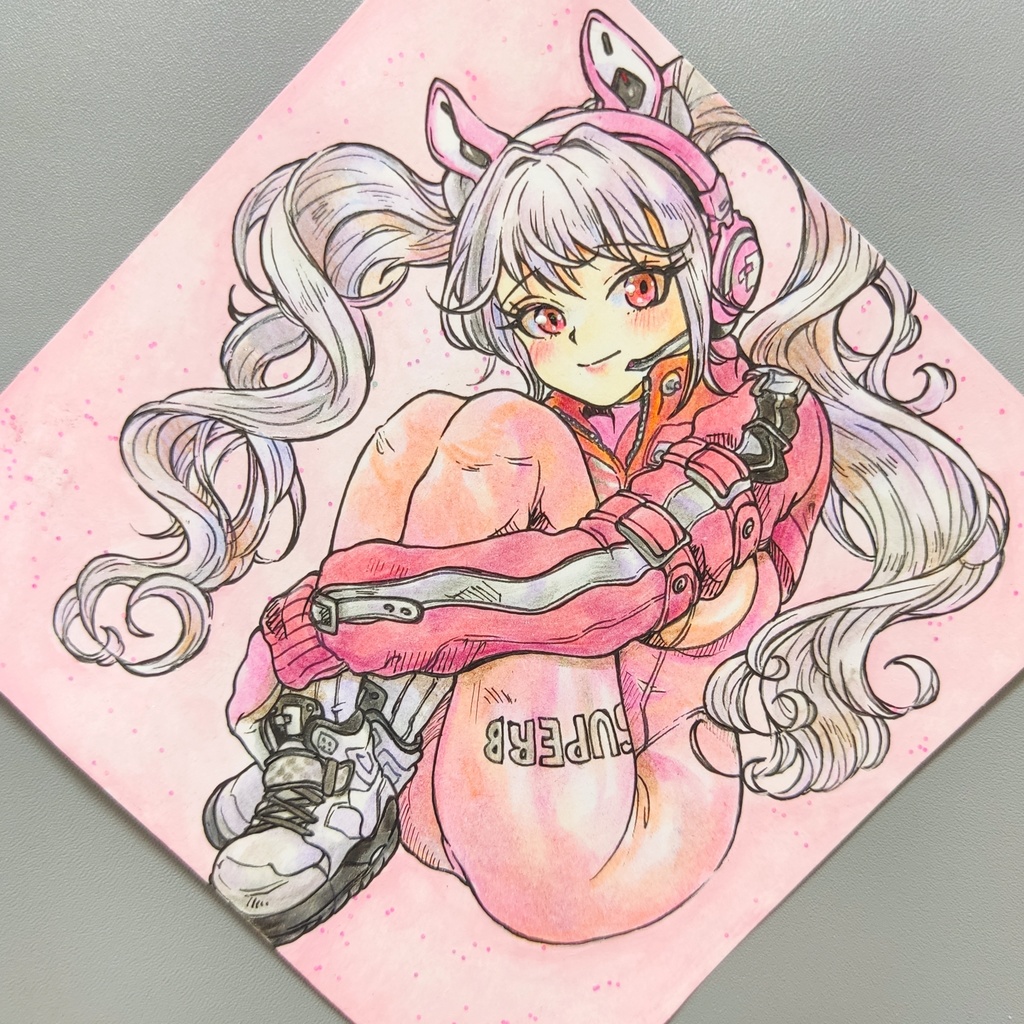 【勝利の女神:NIKKE】アリス 額縁付き原画