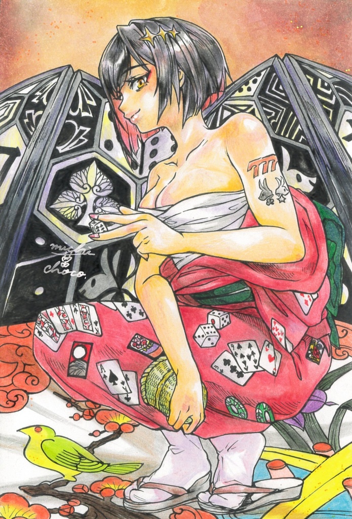 【勝利の女神:NIKKE】ルージュ 原画