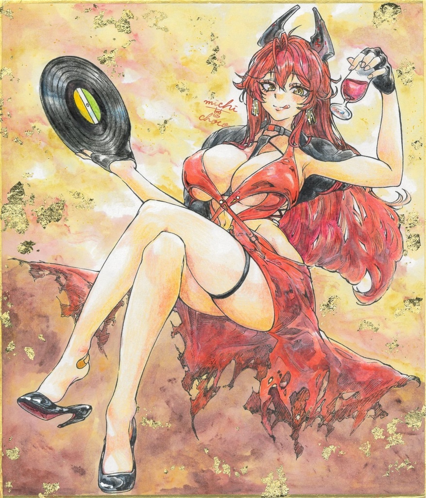 【勝利の女神:NIKKE】レッドフード 原画