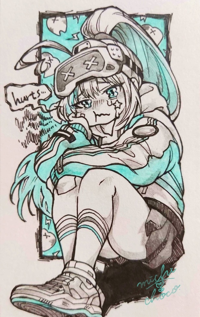 【勝利の女神:NIKKE】エピネル ミニ原画