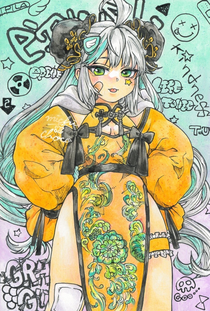 【勝利の女神:NIKKE】エピネル 原画