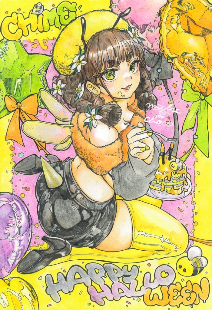 【勝利の女神:NIKKE】チャイム 原画